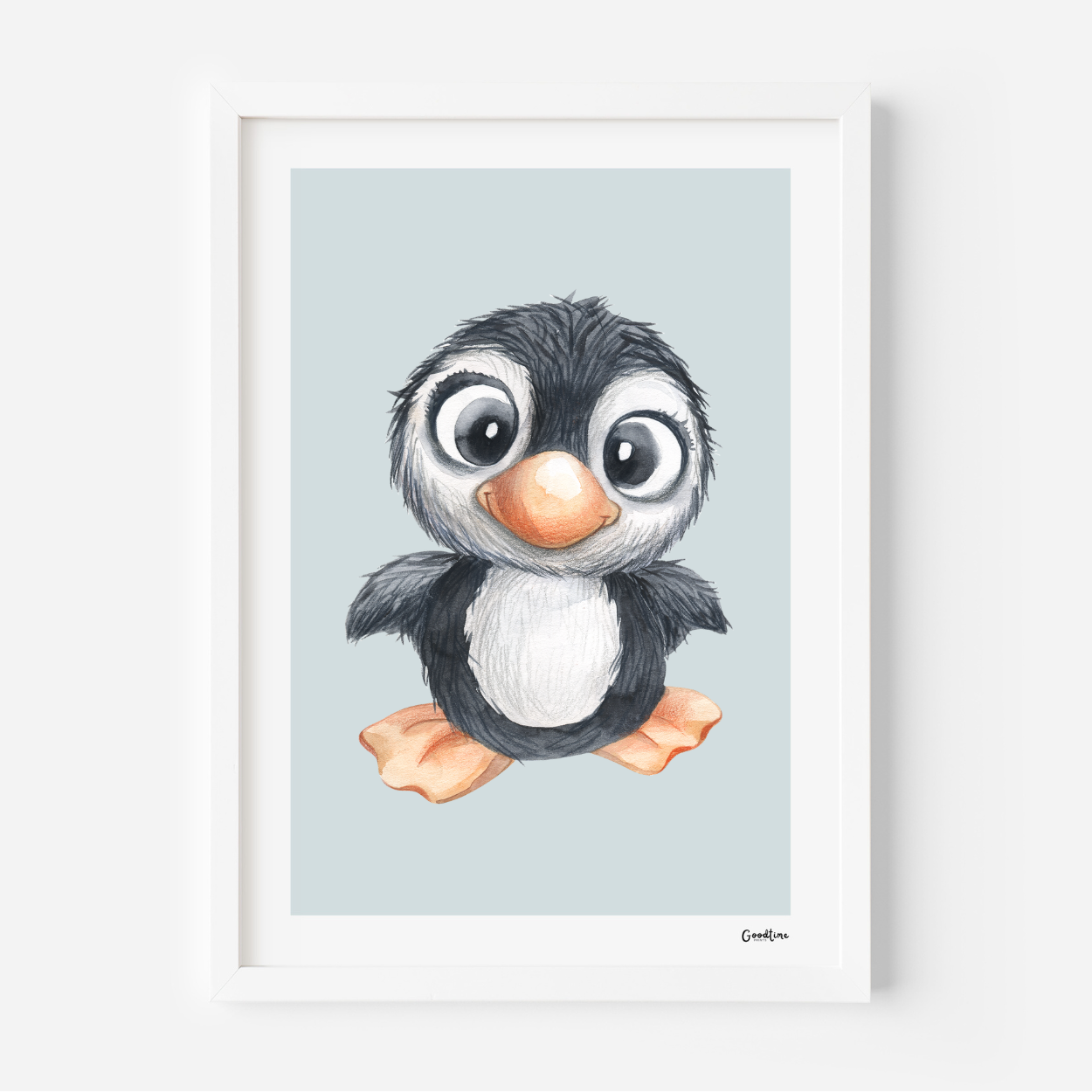 Kunstdruck Pinguin