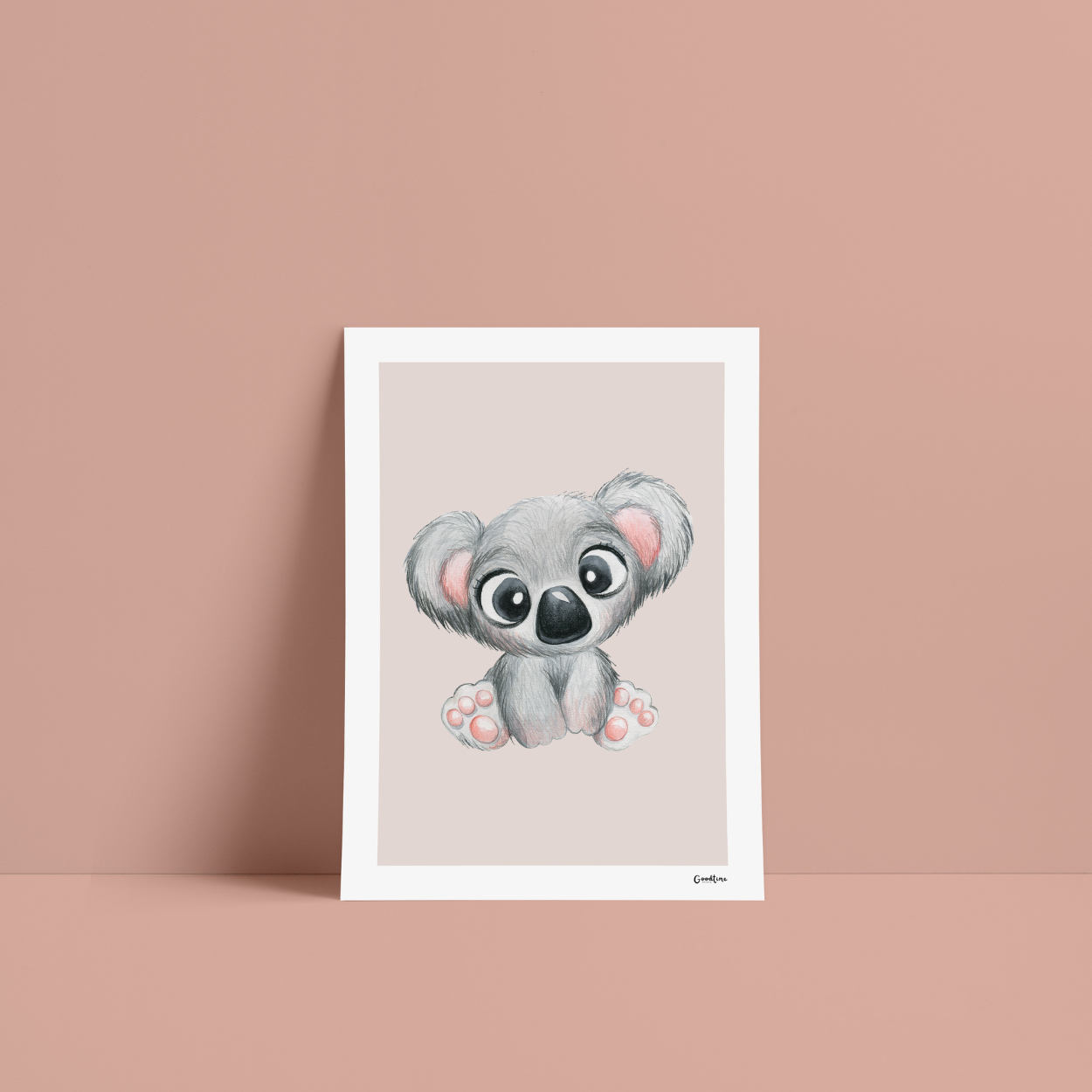 Kunstdruck Koala