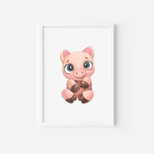Poster Schwein